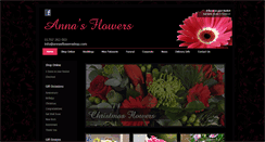 Desktop Screenshot of annasflowersshop.com