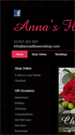 Mobile Screenshot of annasflowersshop.com